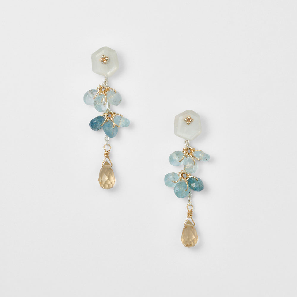 Combination Multi-Stone Earring Charm