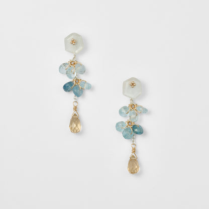 Combination Multi-Stone Earring Charm