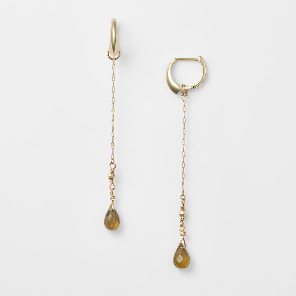 K10 Smoky Quartz Earring Charm