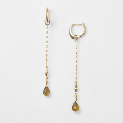 K10 Smoky Quartz Earring Charm