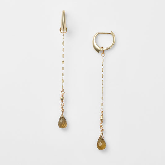 K10 Smoky Quartz Earring Charm