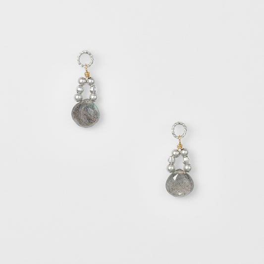 Combination Labradorite Earring Charm
