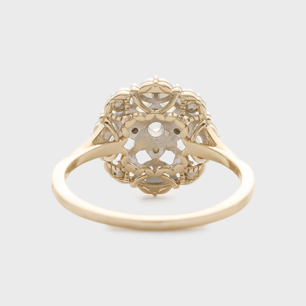 K10 Platinum Diamond Ring (0.09ct)