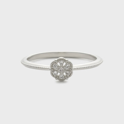 Silver Diamond (0.04ct)