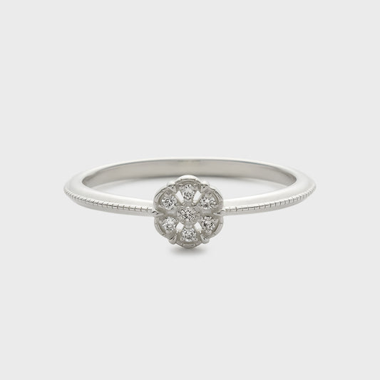 Silver Diamond (0.04ct)