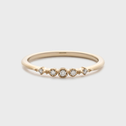 Gold Diamond Ring (0.05ct)