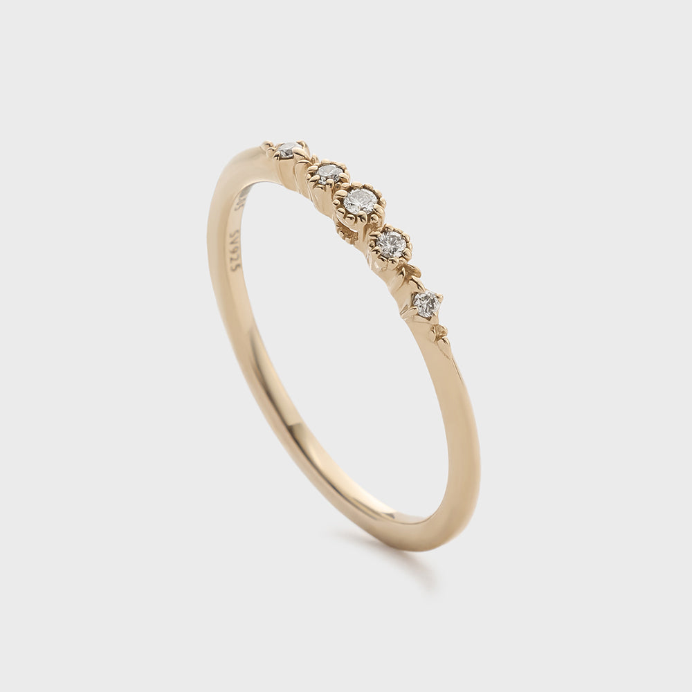 Gold Diamond Ring (0.05ct)
