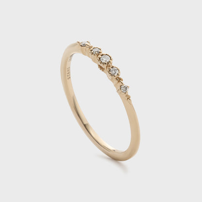 Gold Diamond Ring (0.05ct)