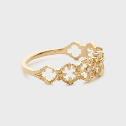 K18 Diamond Ring (0.04ct)