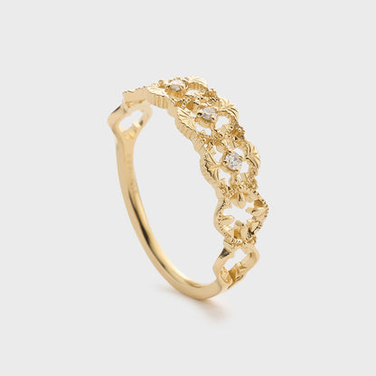 K18 Diamond Ring (0.04ct)