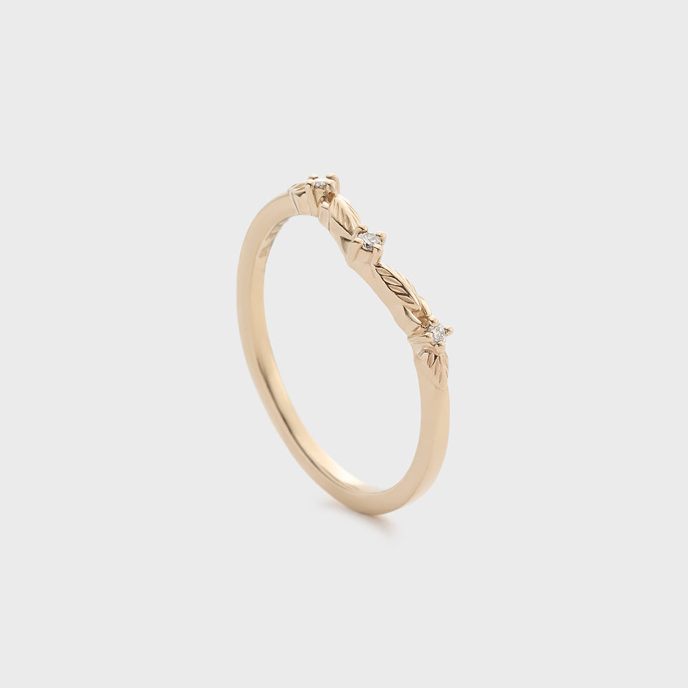K5 Diamond Pinky Ring (0.02ct)