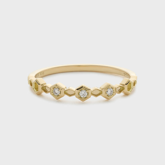 K18 Diamond Ring (0.03ct)