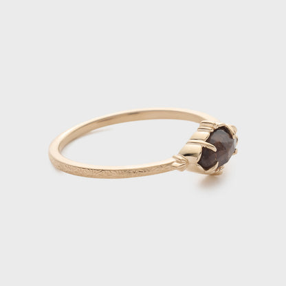 K5 Sunstone/Blue Goldstone Ring