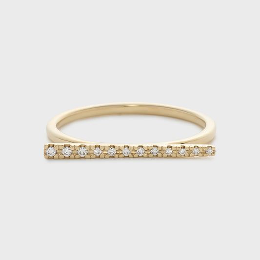 K10 Diamond Ring (0.05ct)