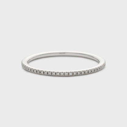 Platinum Diamond Ring (0.12ct)