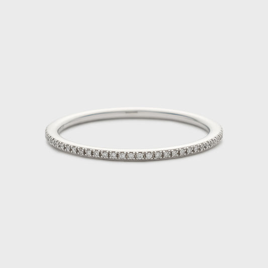Platinum Diamond Ring (0.12ct)