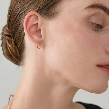 K10 Hoop Earrings