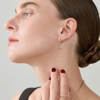 K10 Hoop Earrings