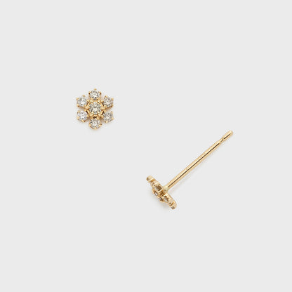K10 Diamond Earrings (0.1ct)