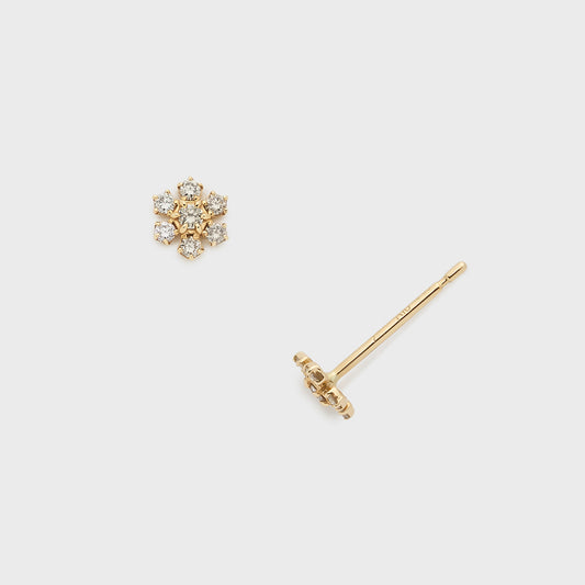 K10 Diamond Earrings (0.1ct)