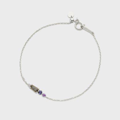 Silver Multi-Stone Bracelet