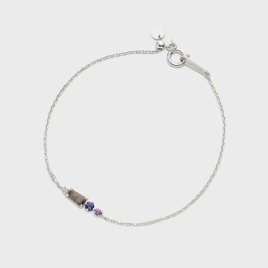 Silver Multi-Stone Bracelet