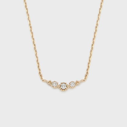 Gold Diamond Necklace (0.03ct)