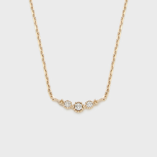 Gold Diamond Necklace (0.03ct)