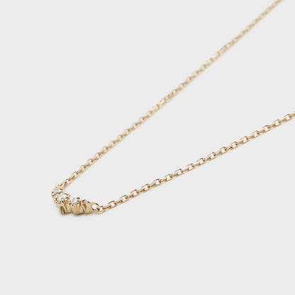 Gold Diamond Necklace (0.03ct)