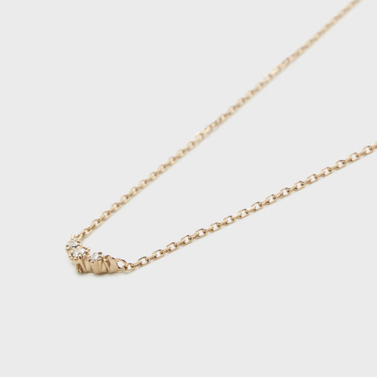 Gold Diamond Necklace (0.03ct)