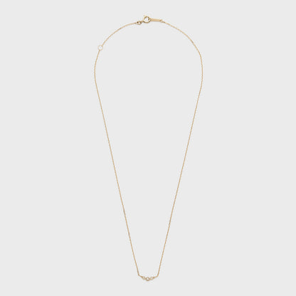 Gold Diamond Necklace (0.03ct)