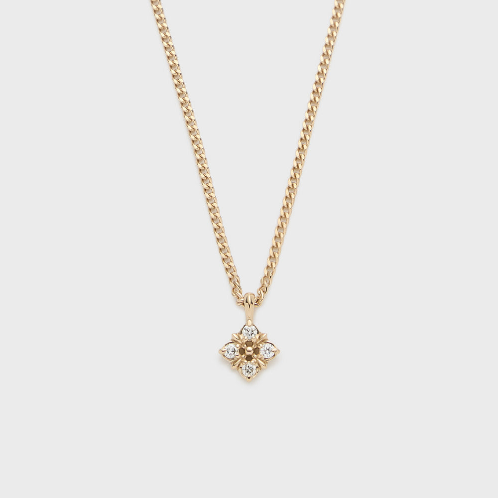 Gold Diamond Necklace (0.03ct)