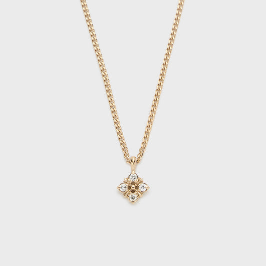 Gold Diamond Necklace (0.03ct)