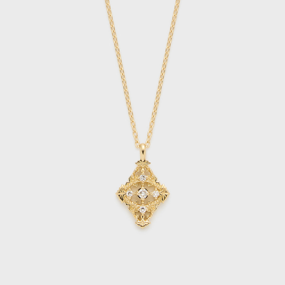 K18 Diamond Necklace (0.02ct)