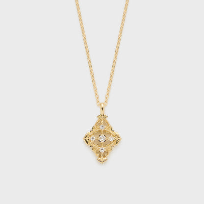 K18 Diamond Necklace (0.02ct)