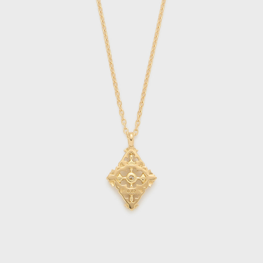 K18 Diamond Necklace (0.02ct)