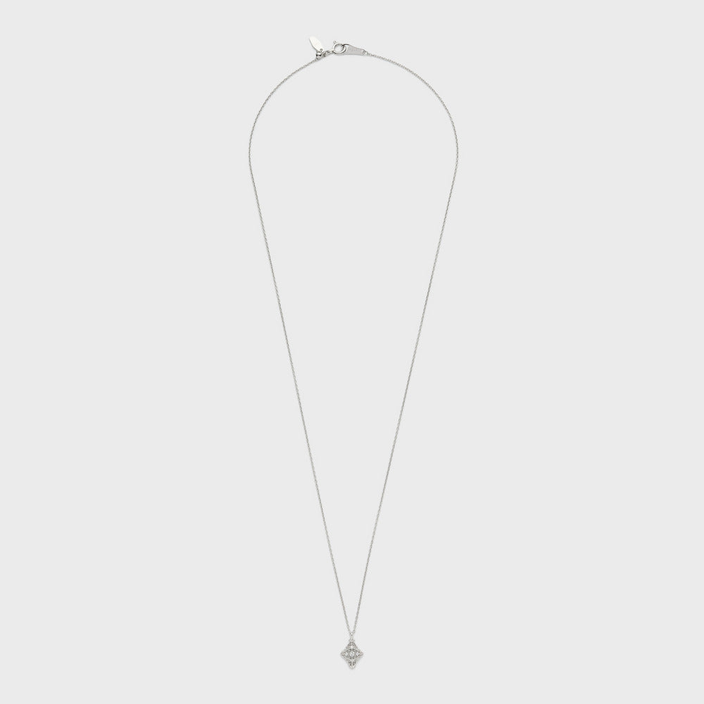 Platinum Diamond Necklace (0.02ct)