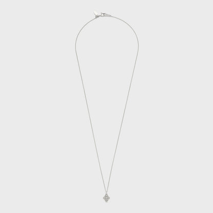Platinum Diamond Necklace (0.02ct)