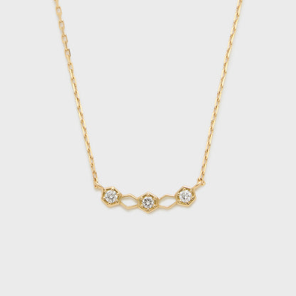 K18 Diamond Necklace (0.03ct)