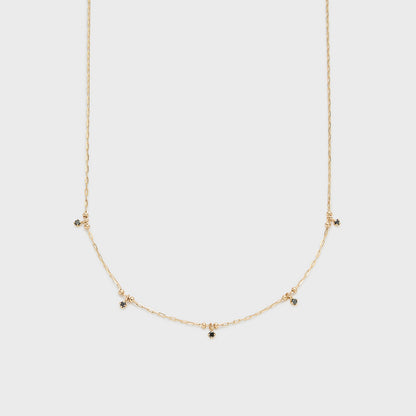 K10 Black Diamond Necklace (0.04ct)