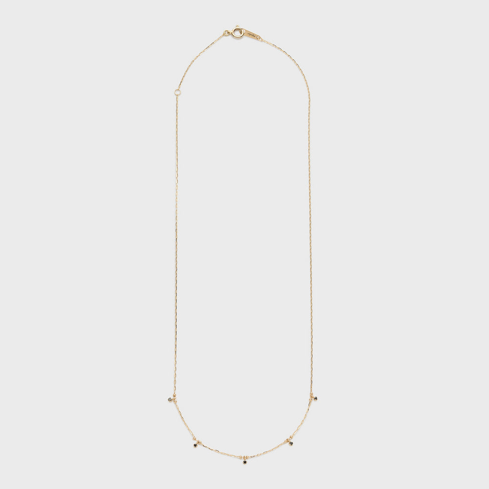 K10 Black Diamond Necklace (0.04ct)