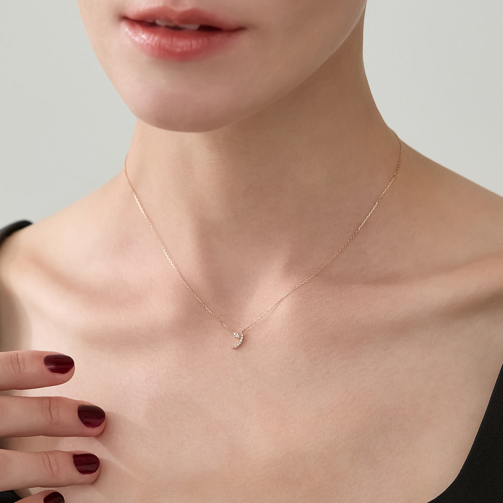 K10 Diamond Necklace (0.05ct)
