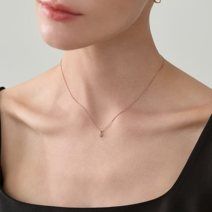 Gold Diamond Necklace (0.07ct)