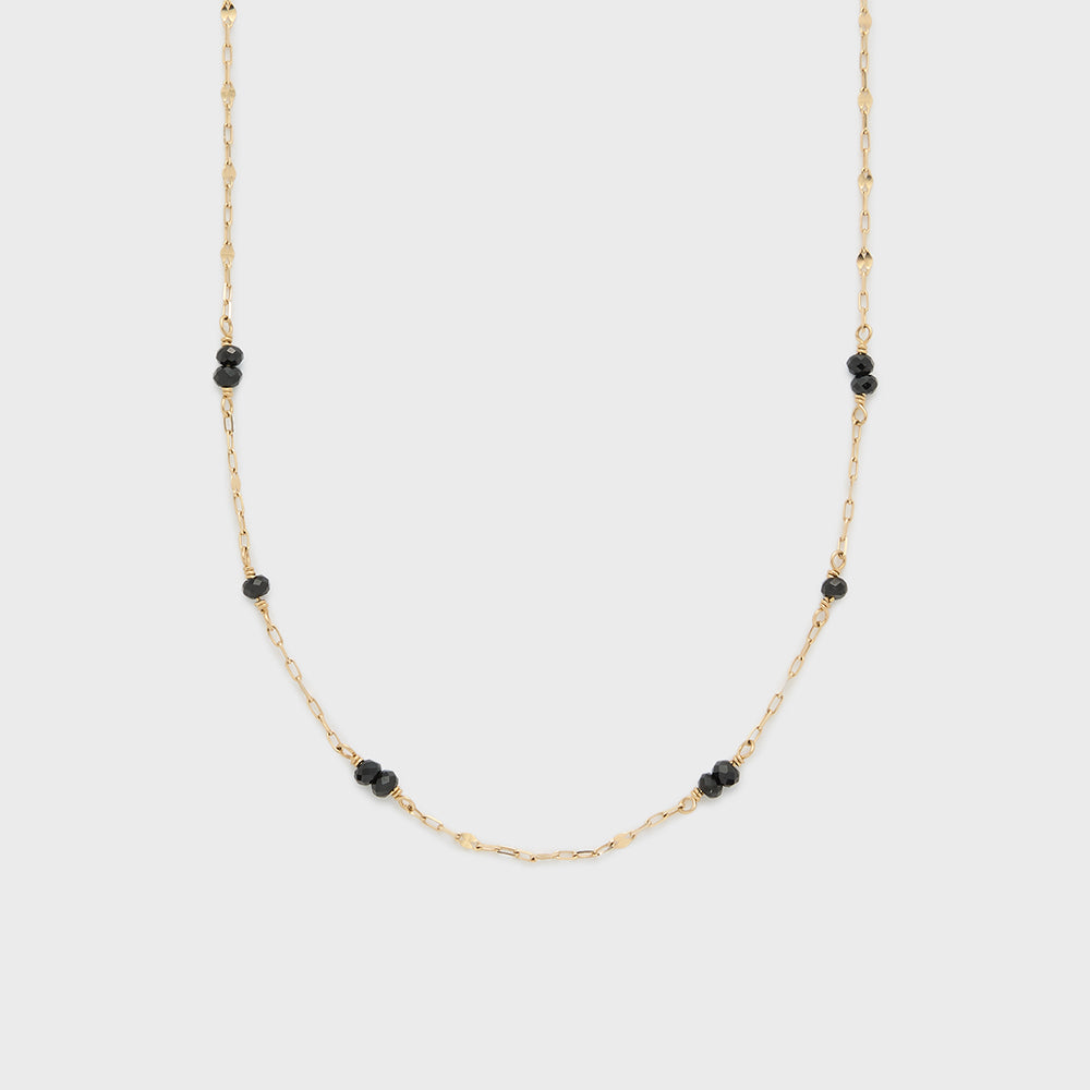 K10 Black Spinel Necklace