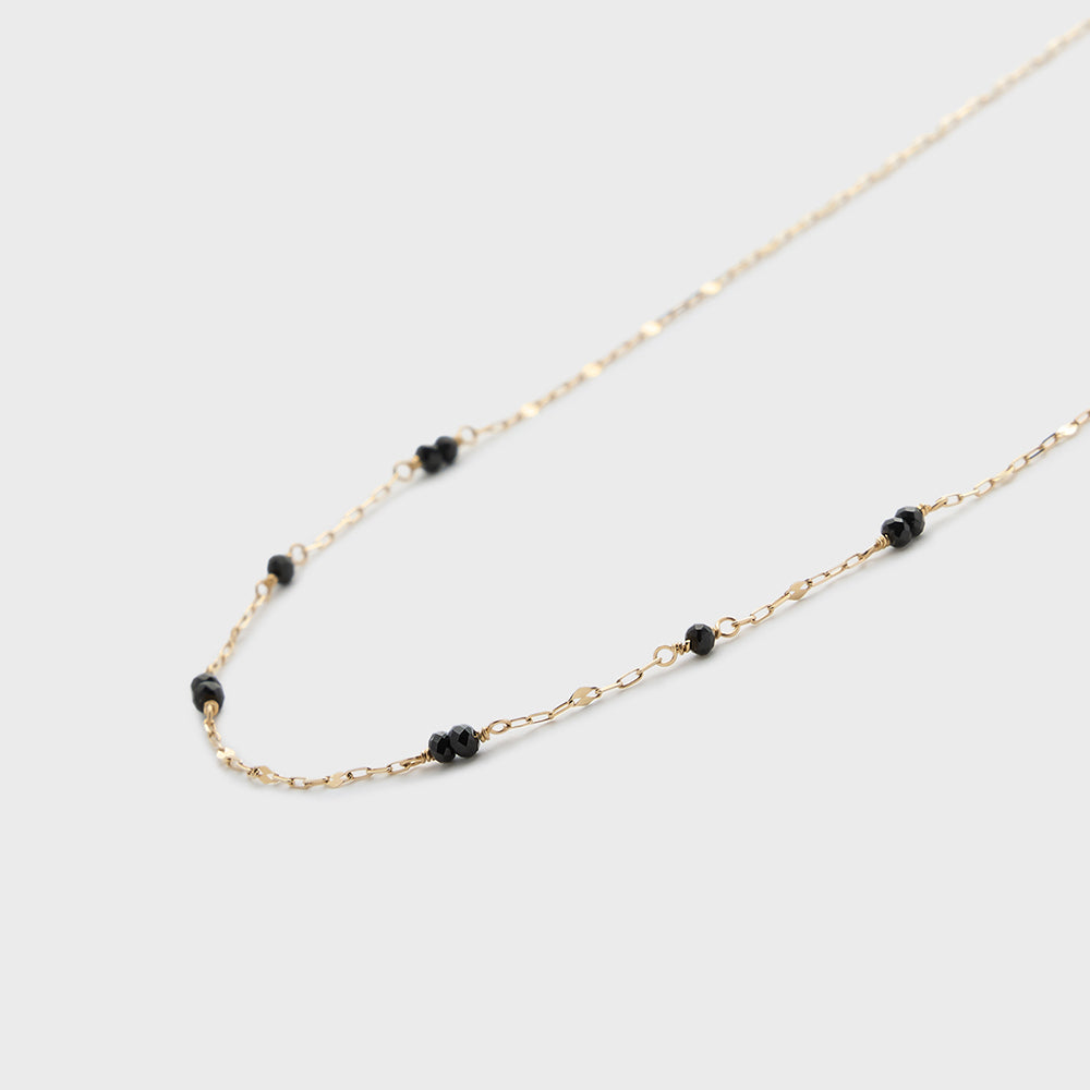K10 Black Spinel Necklace