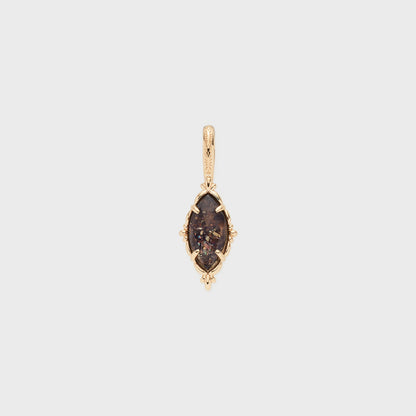 K5 Sunstone/Blue Goldstone Necklace Charm