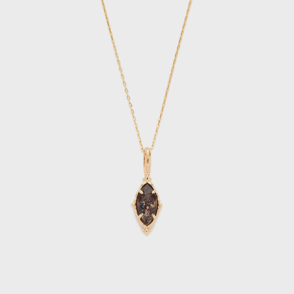 K5 Sunstone/Blue Goldstone Necklace Charm