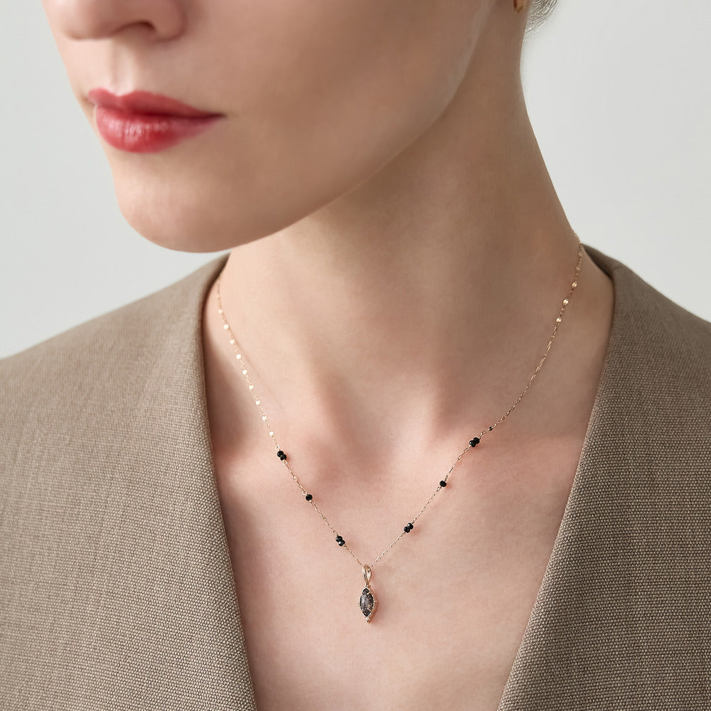 K5 Sunstone/Blue Goldstone Necklace Charm