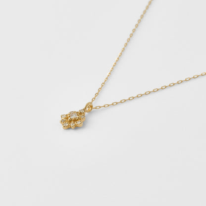 ―2026 Winter Limited Edition―K18 Diamond Necklace (0.07ct)