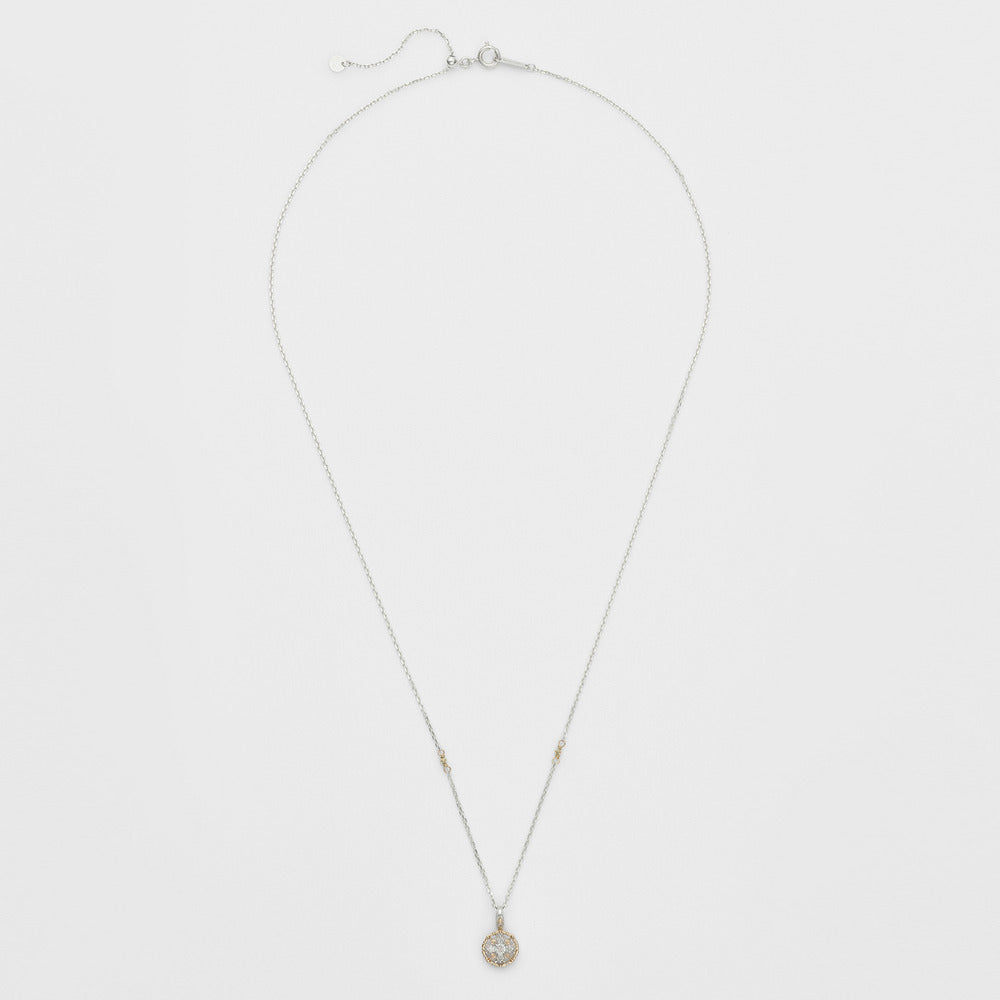 ―2026 Winter Limited Edition―Silver/K10 Diamond Necklace (0.05ct)